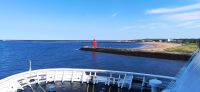 305 Auf der Fähre KingsSeaways, Ausfahrt auf dem Tyne