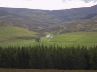 Einsam liegt Cargorff Castle in den Highlands