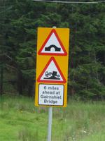 Achtung Gairnshiel Bridge
