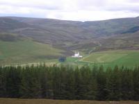 Cairngorm Mountains Blick zum Cogarff Castle