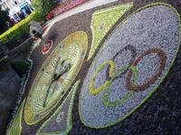 Edinburgh - Blumenuhr