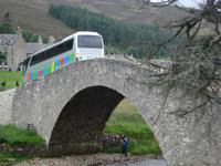 Gairnshiel Bridge mit unserem Buss