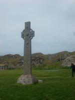 Keltisches Hochkreuz nahe Iona Abbey