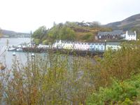 Hafenszene in Portree, Insel Skye