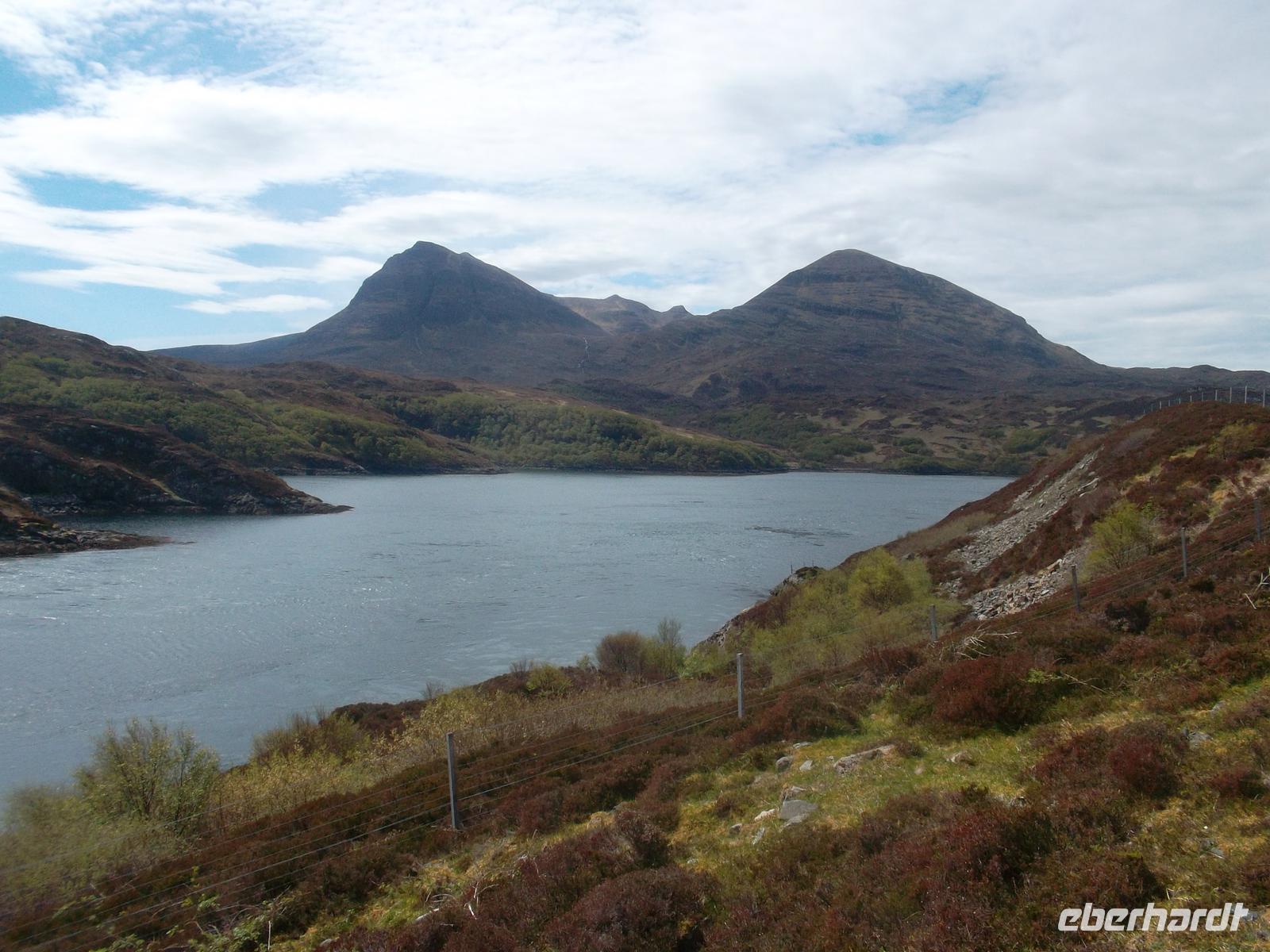 Landschaft der nördlichen Highlands