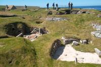 Steinzeitdorf von Skara Brae, Orkney-Inseln