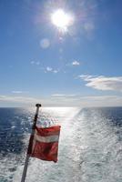 Auf See in Richtung Newcastle