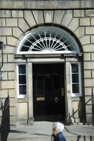 Eingang zum Sitz des Präsidenten von Schottland