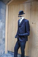 Festivalstimmung in der Stadt - einer der vielen Straßenkünstler