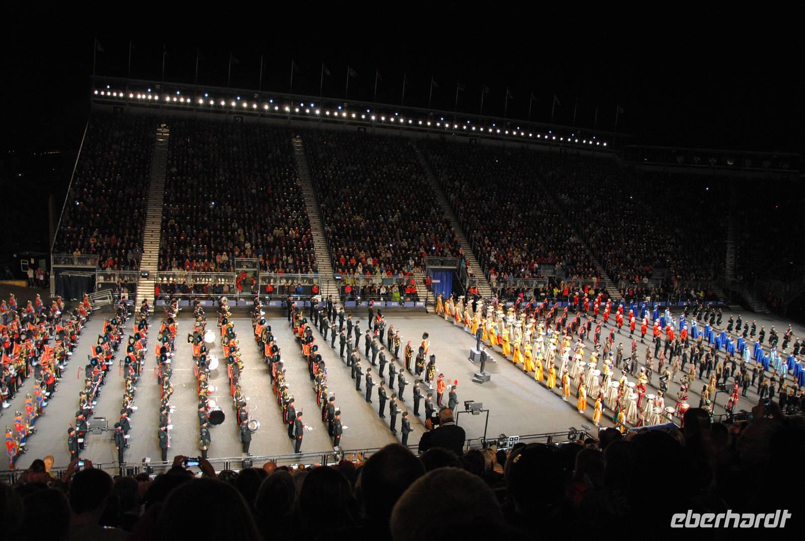 The Royal Tatto-Military-Festival -Schlussszene
