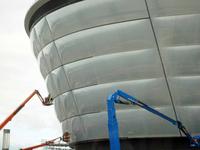 Neues Konferenzgebäude im Hafen von Glasgow