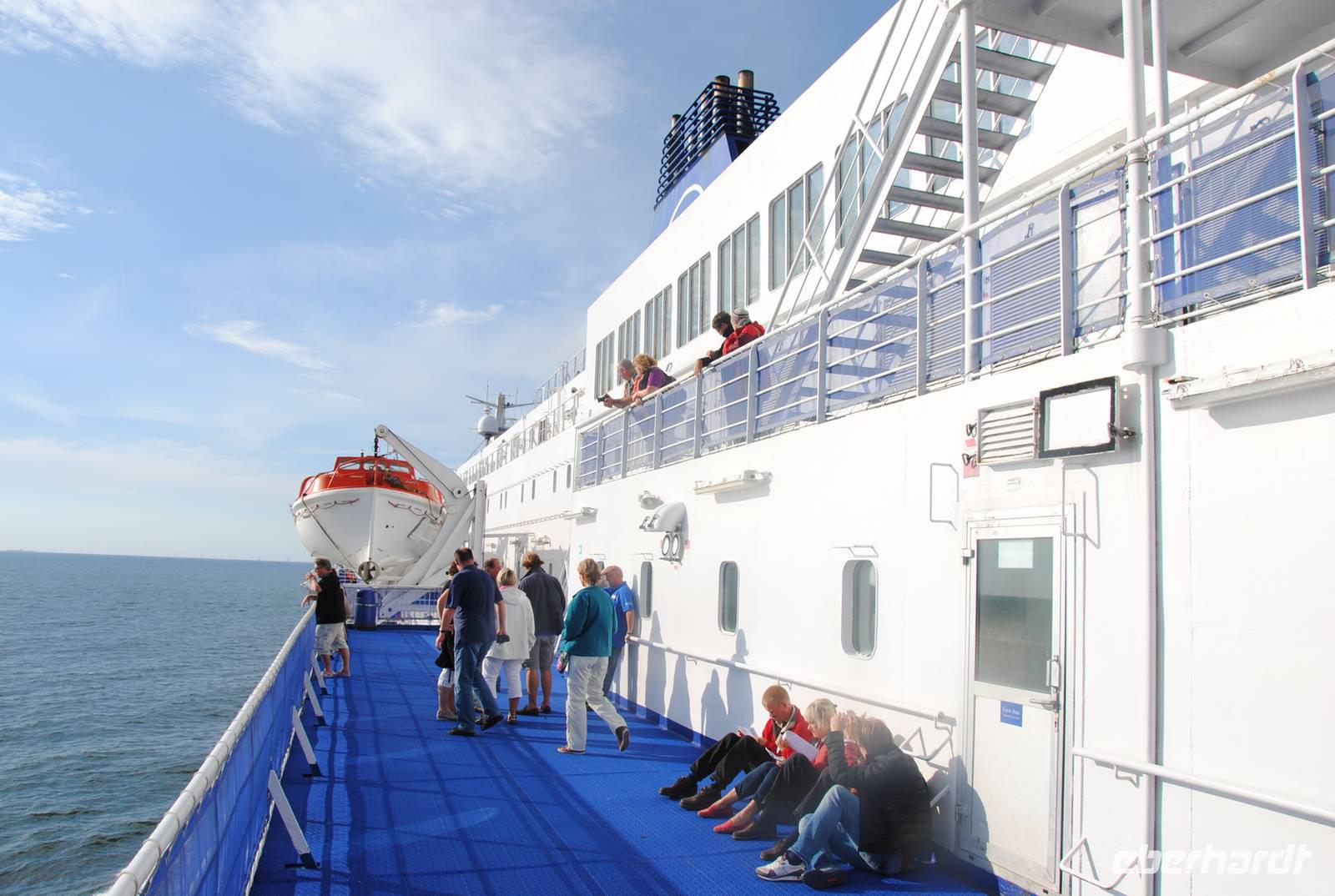 Fährüberfahrt von IJmuiden nach Newcastle