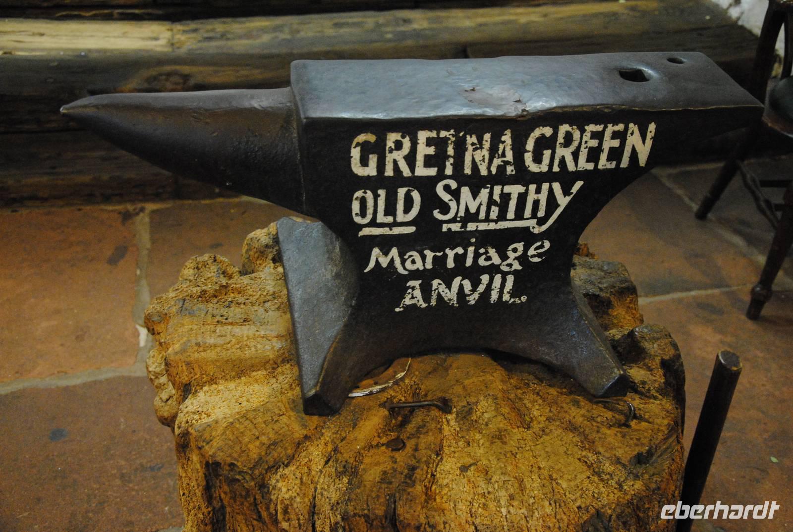 Amboss auf dem die Ehen geschmiedet werden
