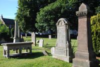 Friedhof von Melrose Abbey