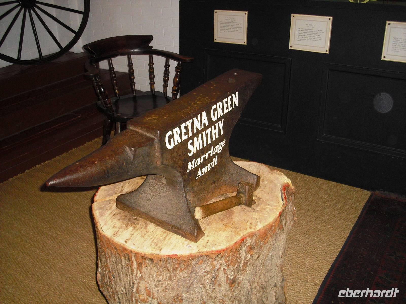 Heiratsschmiede in Gretna Green