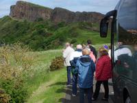 Bei Arturs seat in Edinburgh