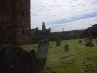 Lindisfarne Priory auf Holy Island 