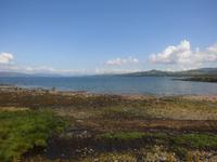 Von der Insel Great Cumbrae aus... 