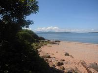 Von der Insel Great Cumbrae aus... 