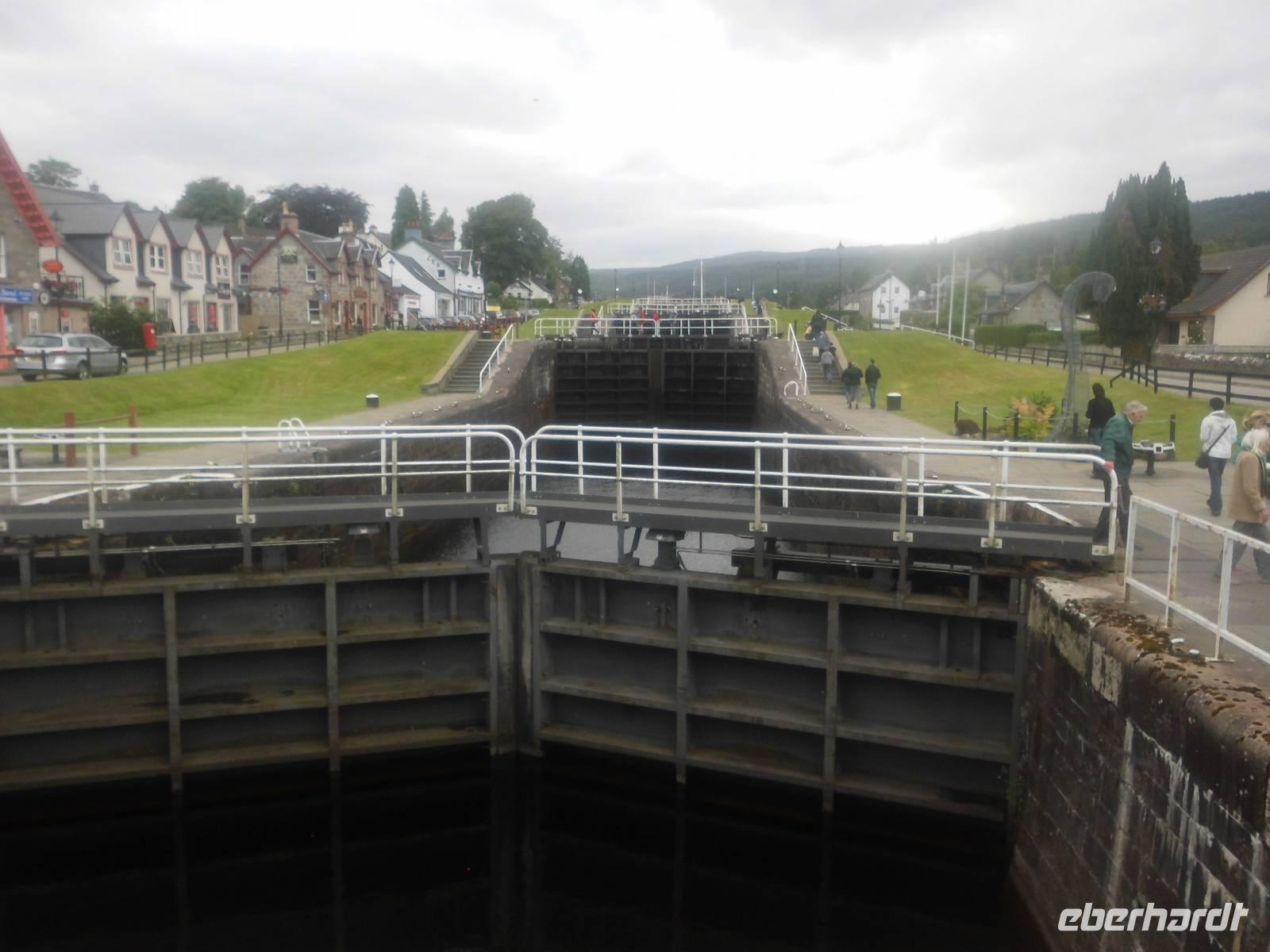 Schleusentreppe in Fort Augustus