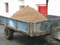 Abfallprodukt -- am Ende des Herstellungsprozesses - nur noch Tierfutter