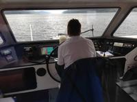 Kapitän - Schiff auf Loch Ness