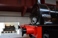 212 Edinburgh, Schottisches Museum, The Ellismere Dampflokomotive