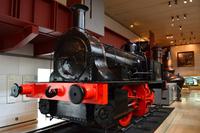 214 Edinburgh, Schottisches Museum, The Ellismere Dampflokomotive, Leith 1861