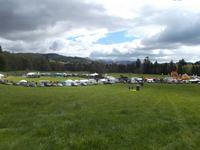 Festspielgelände der Highlandgames bei Blair Castle