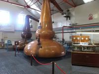 Brennblasen und Spiritsafe in Glenfarclas