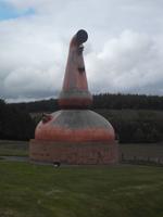 alte Brennblase als Symbol