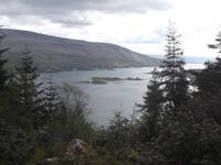 Blick zur Insel Bute