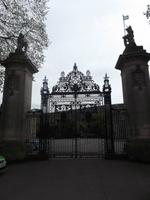 Eingang von Holyroodhouse Palace in Edinburgh