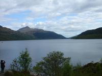 Zurück am Loch Lomond am Abend