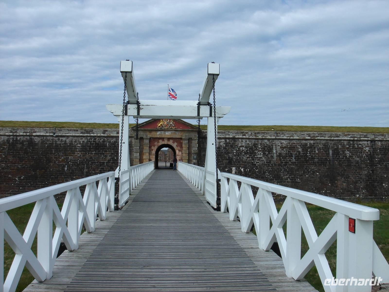 Eingang ins Fort George