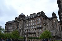Ankunft in Glasgow - Krankenhaus Royal Infirmary