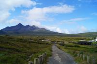 Black Cuillins und Sligachan Bridge