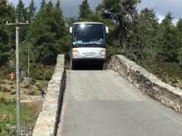 Brücke mit Bus
