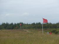 Culloden Batterfield - hier der Linienverlauf der Engländer