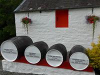Edradour - Distillery- Größenverhältnisse der Fässer