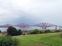 Eisenbahnbrücke am Firth of Forth