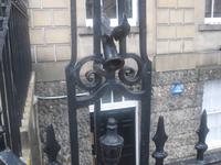 Fackellöscher, Stadtpalast in Edinburgh Neustadt