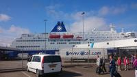 Unsere Fähre erreichte Ijmuiden