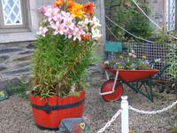 Vorgarten in Luss