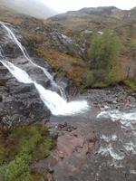 Wasserfall im Glencoe Tal