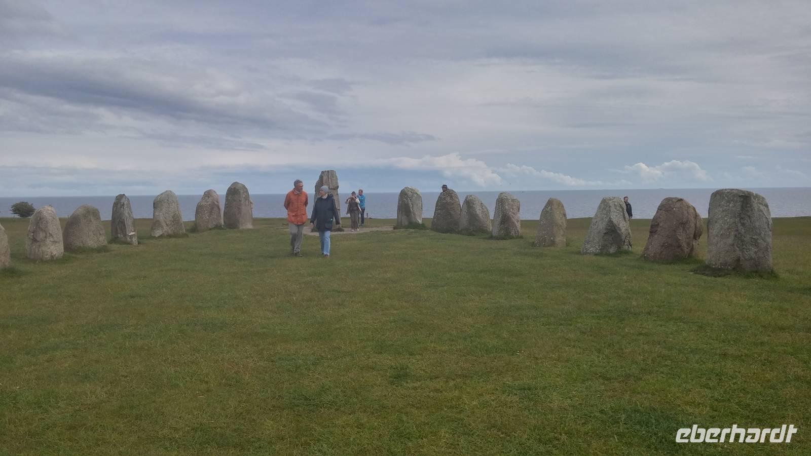 Ales Stenar Wickinger Steinsetzung