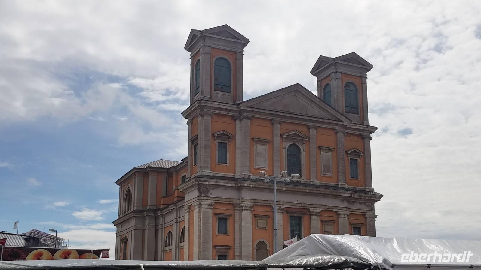 Barocke  Fredrikskyrka in Karlskrona