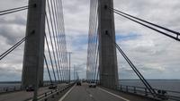Überfahrt auf der Öresundbrücke