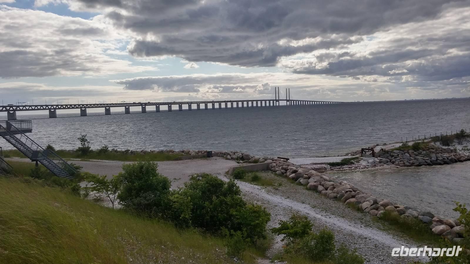 Öresundbrücke  von Malmö aus