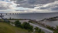 Öresundbrücke  von Malmö aus